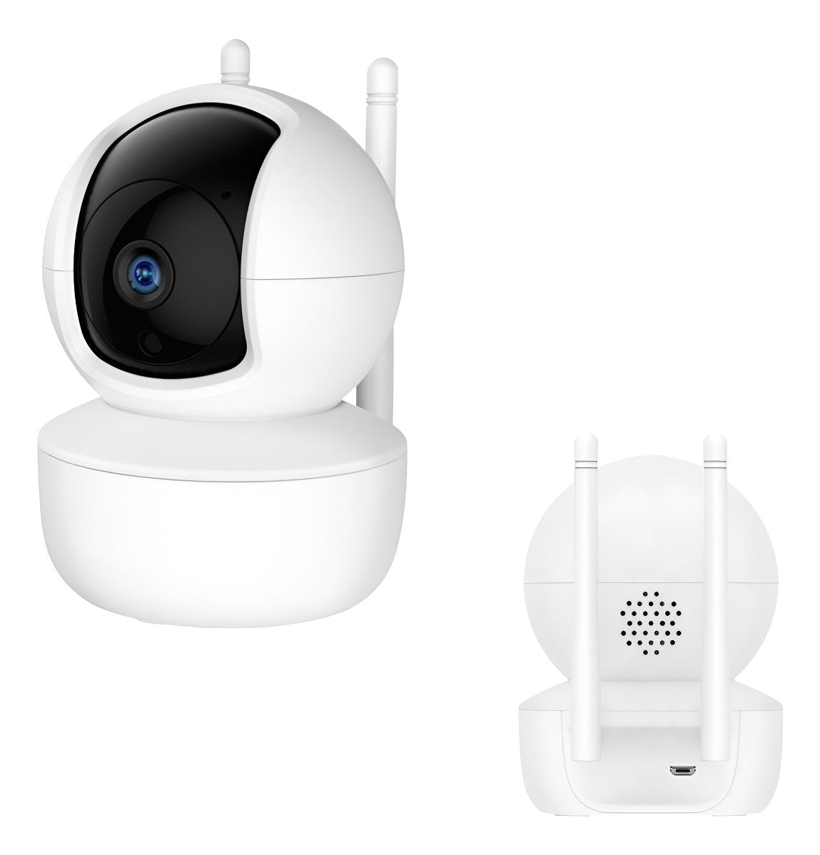 Yoosee Panoramic IP Security Camera Lamp Wifi 1080p Spy Camera White - 5 - CJ