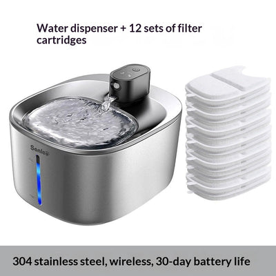 Wireless Smart Cat Water Fountain - 0 - CJ