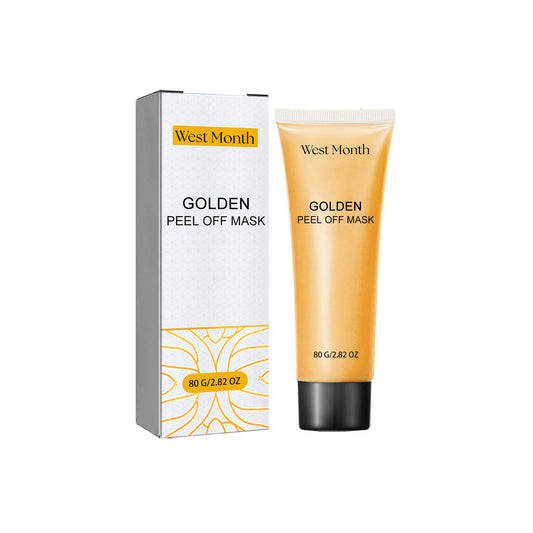 West Month Gold Peel Mask Clean Skin Exfoliating Repair Dull Fade Fine Lines Tender Mask - 5 - CJ
