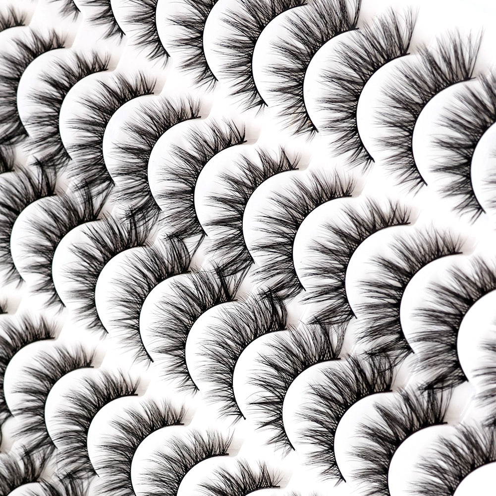 3D False Eyelashes Are Multi-layered, Realistic, Soft And Comfortable