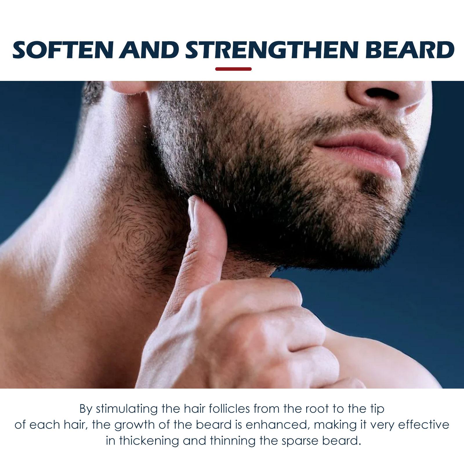 EELHOE Beard Care Oil - Strengthen And Nourish Beard Roots  Moisturizing And Shine - Enhancing Beard Growth Serum For Men Hair Care Hydrating - 5 - CJ