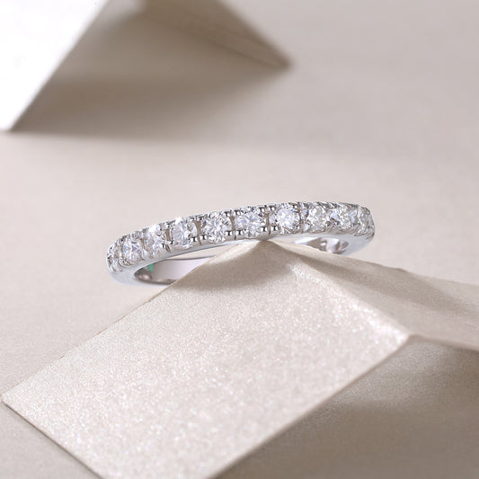 1Parallel World Diamond Ring Luxury Fashion Set Moissanite Silver Ring Prohibit Tk Sales - 5 - CJ