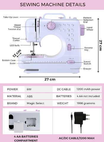 SIRINKITUR - Household Sewing Machine - 5 - CJ