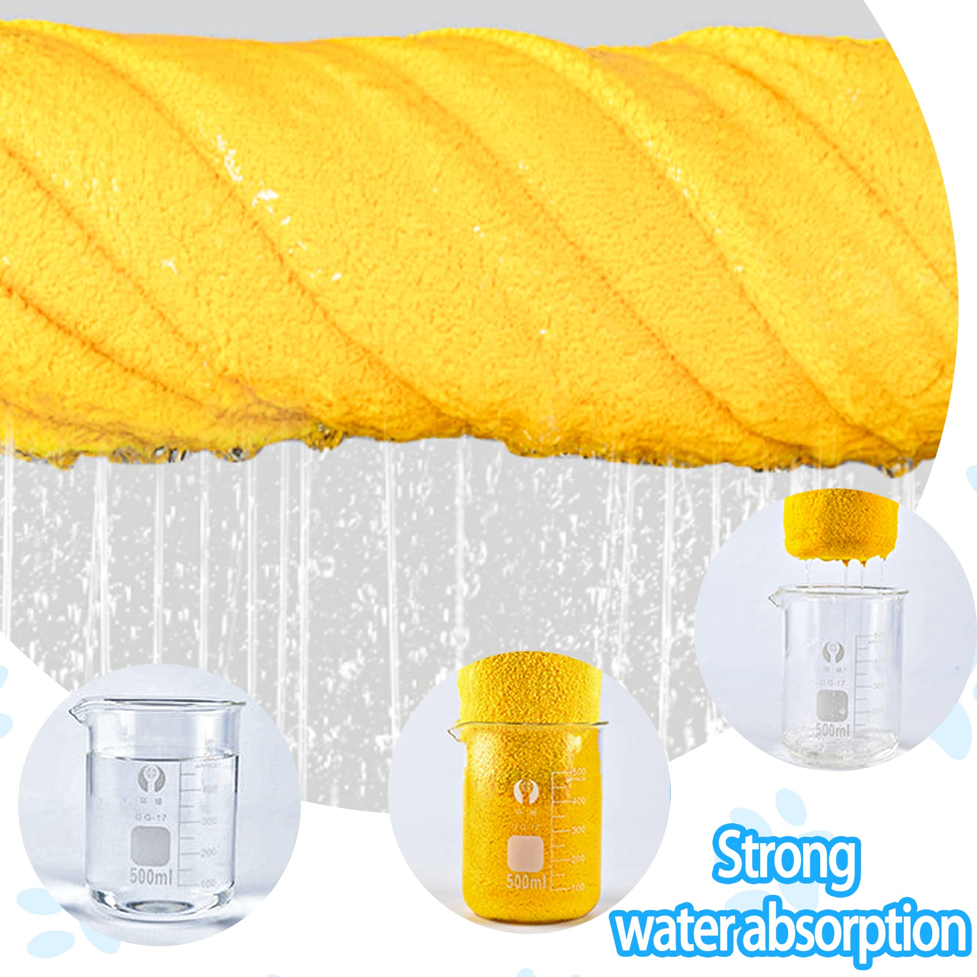 Dog Towels For Drying Dogs Drying Towel Dog Bath Towel, Quick - drying Pet Dog And Cat Towels Soft Fiber Towels Robe Super Absorbent Quick Drying Soft Microfiber Pet Towel For Dogs, Cats Yellow - 5 - CJ
