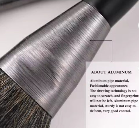 BEILI Low MOQ Ship Fast Custom High Quality Make Up Brushes Wholesale Wood Handle Premium Natural10pcs Makeup Brush - 5.0 - CJ