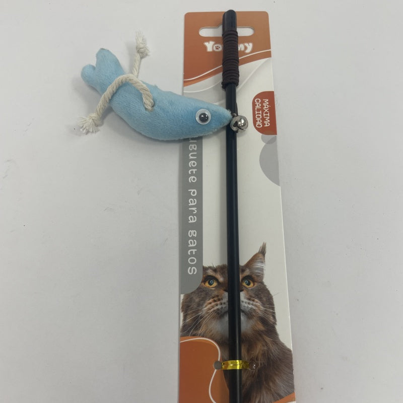 Grasshoppers Tease Cats Stick Poles - 5 - CJ
