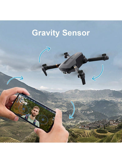 V4 Foldable Mini Drone With Camera 4K 1080P HD Drone ,3 Batteries,Drones For Adults Kids,Remote - controlled Quadcopter,Logistics Is Randomly Sent By UPS,USPS, - 5 - CJ
