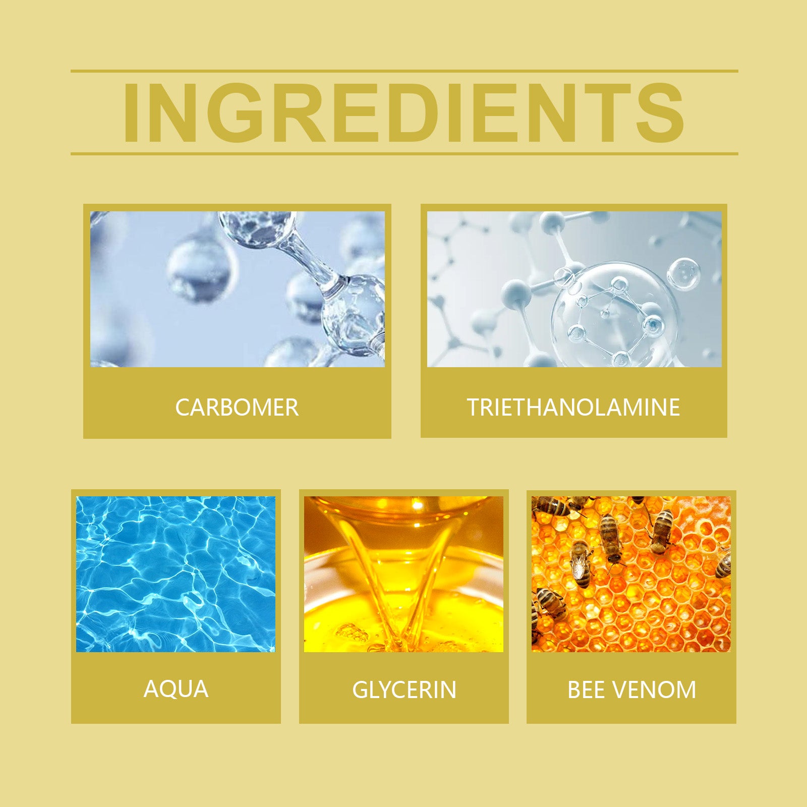 Ouhoe Bee Venom Facial Essence Hydrates And Moisturizes Skin And Reduces Fine Lines And Wrinkles On The Face - 5 - CJ