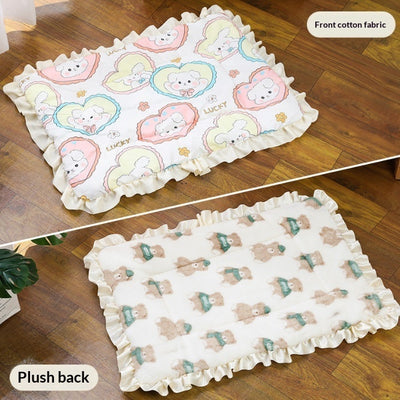 Thick Blanket Pet Bed Warm Sleeping Mat For Pets - 0 - CJ