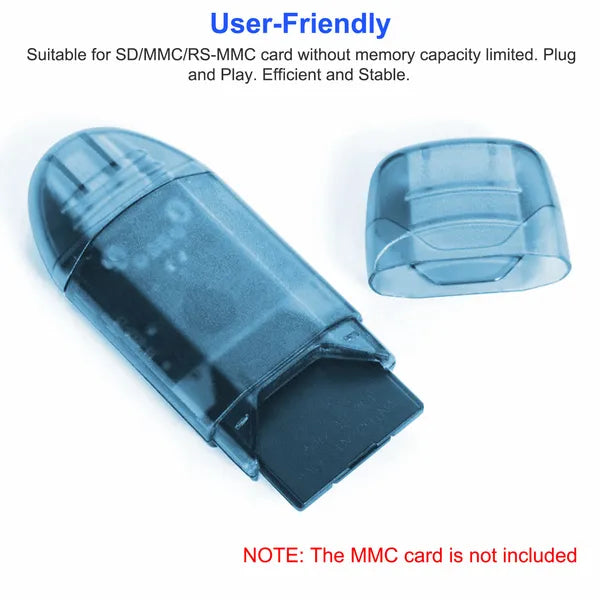 Memory Card Reader USB 2.0 480Mbps High Speed Card Reader Adapter For SD Card - 5 - CJ
