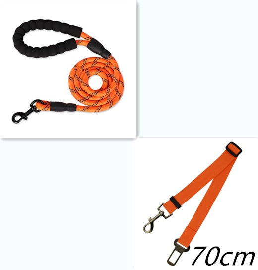 Reflective Dog Leash Nylon Pet Dog Leash Rope For Small Medium Large Dogs Walking Training Pet Suppiles - 0 - CJ