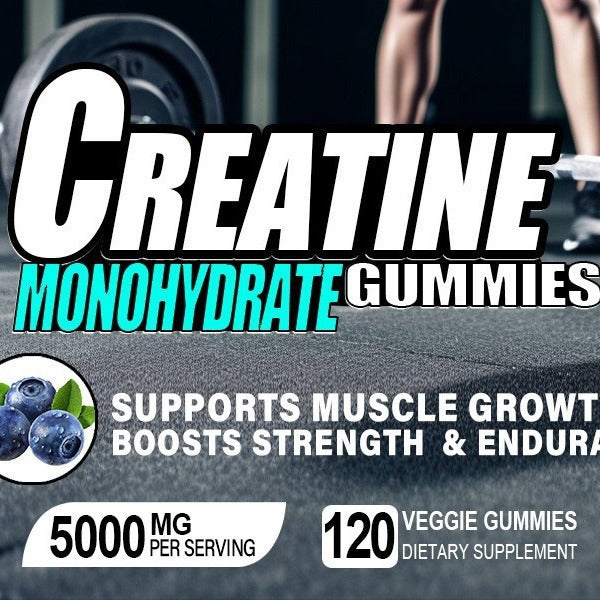 Creatine Gummies 120 Capsules - bottle - 5 - CJ