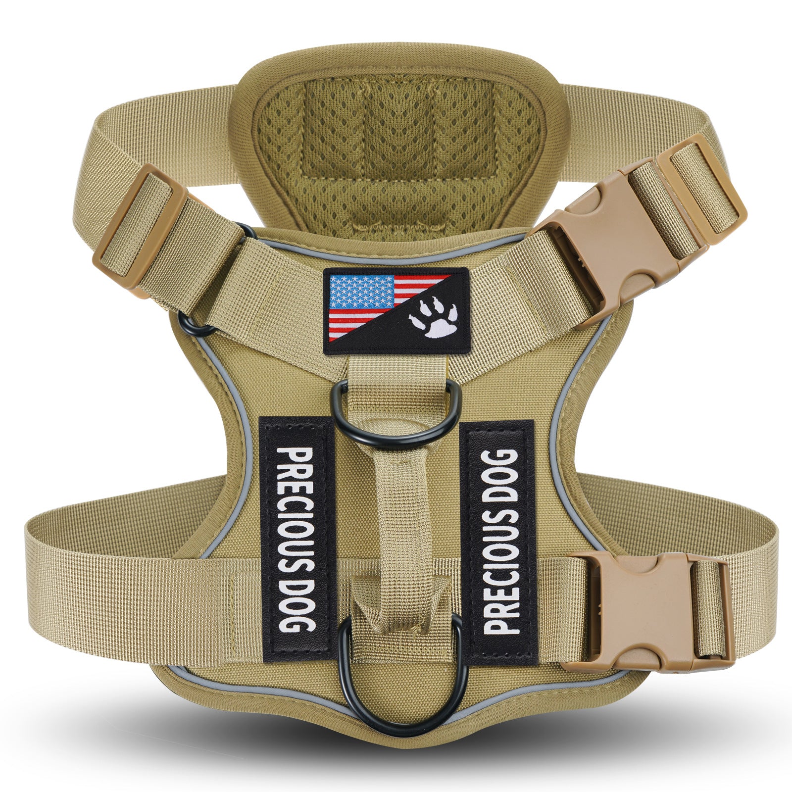 Large Dog Tactical Chest Strap Vest - 0 - CJ