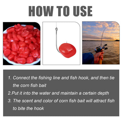 Yebang Corn Fish Bait, Portable Fish Bait For Reservoir Fishing - 5 - CJ