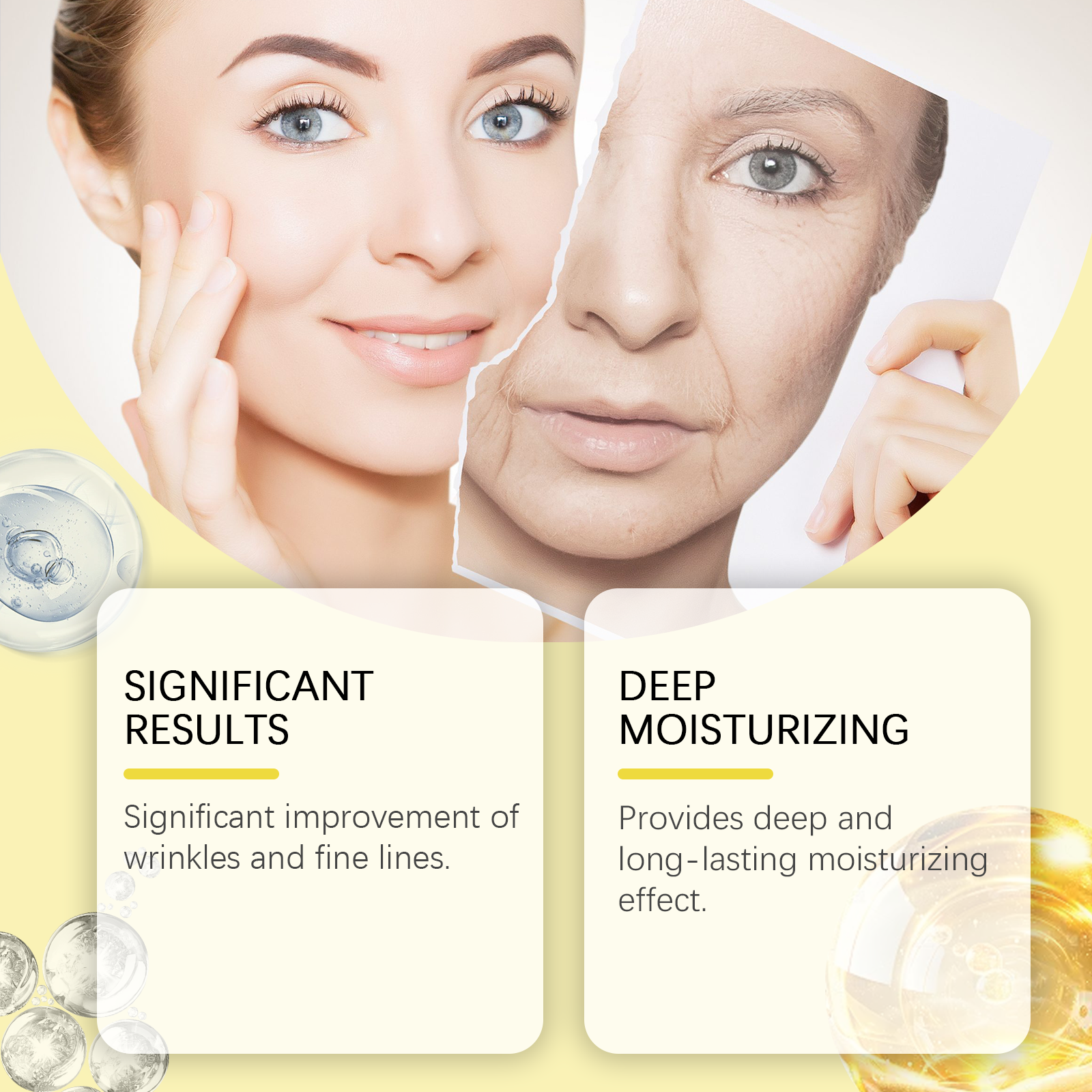 West&Month 24k Gold Skin Care Essence, Hyaluronic Acid Essence Gently Nourishes And Moisturizes Facial Skin - 5 - CJ