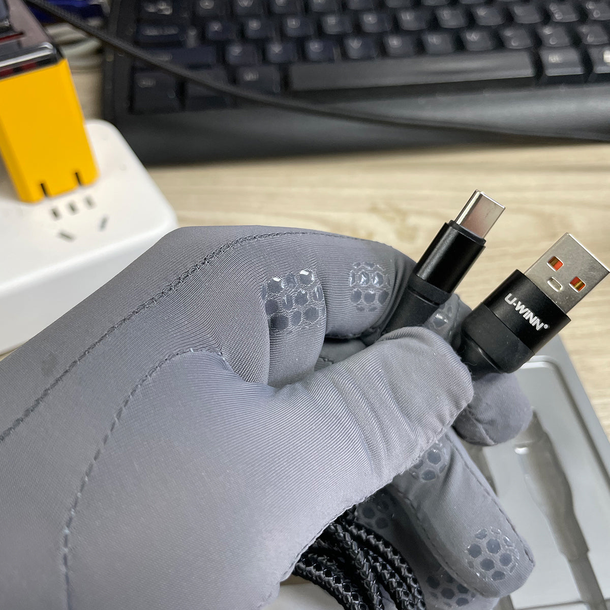 L202 USB - C Cable 2.4A 1M Black USB 3.0 UWINN - 5 - CJ