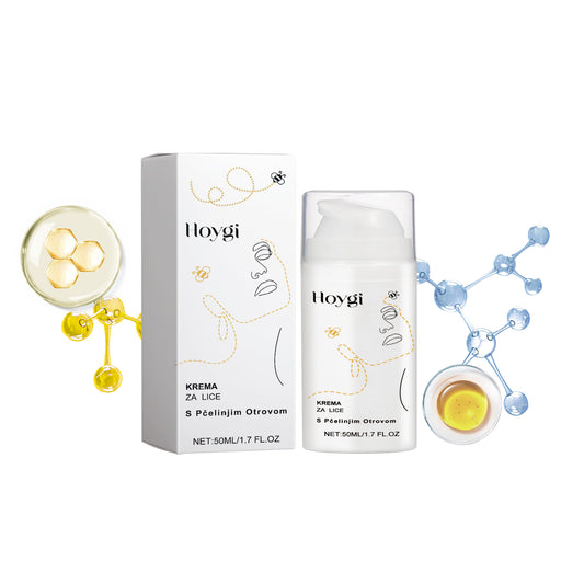 Hoygi Krema Za Lice S Pčelinjim Otrovom, Fade Out Fine Lines Wrinkles Hydrating Moist Firming Skin Bright Skin Anti - Wrinkle Cream - 5 - CJ