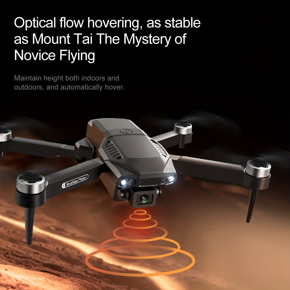 ESULOMP Brushless Drone HD Dual Camera Aerial Drone ,Quadcopter Optical Stream Positioning F196 RC Airplane - 5 - CJ