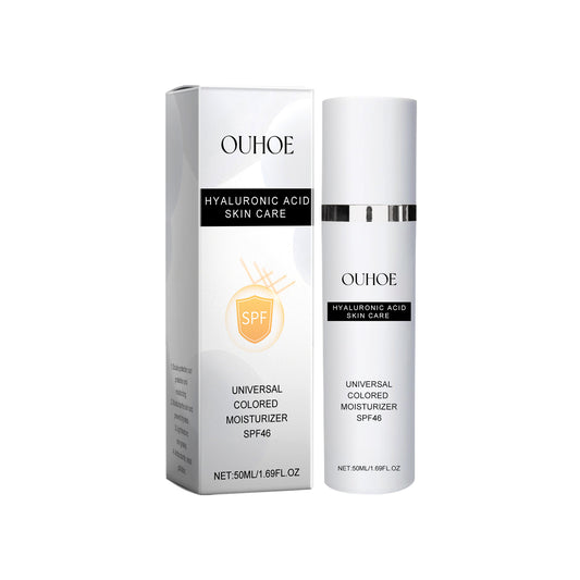 OUHOE Hyaluronic Acid Skin Care, Outdoor Uv Protection Multi - Functional Isolation Skin Gentle Moisturizing Protective Cream - 5 - CJ