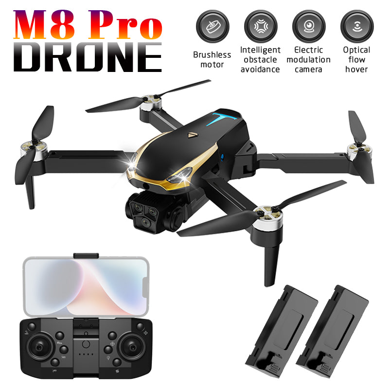 M8 Pro Drone Quadcopter Remote Control Handle Four Axis HD 6K Photography UAV Altitude Fixation Helicopter Toys - 5 - CJ