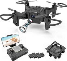 DE  V2 Mini Drone Selfie WIFI FPV With HD Camera Foldable Arm RC Quadcopter Toy - 5 - CJ