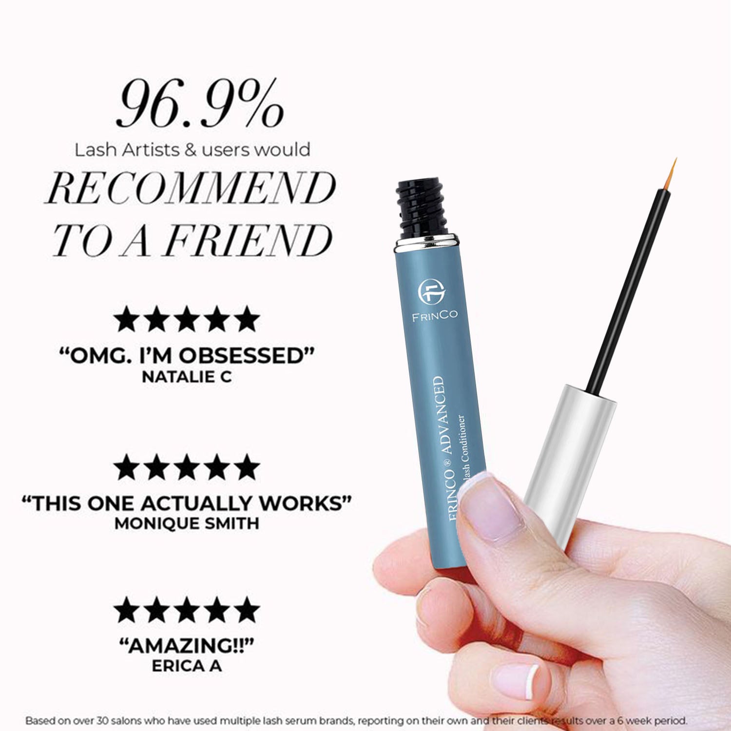 Advanced Eyelash Enhancing Serum, Eyelash Conditioner For Promoting Fuller & Thicker Looking Lashes, Eyelash And Brow Growth Serum, 5ml - 5 - CJ