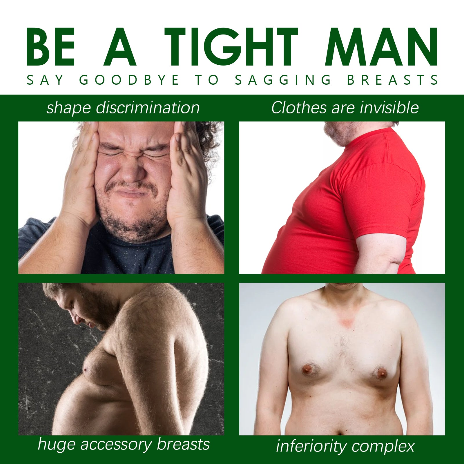 EELHOE Men's Chest Care Firming Chest Skin Anti - Sagging Men's Chest Care Patch - 5 - CJ