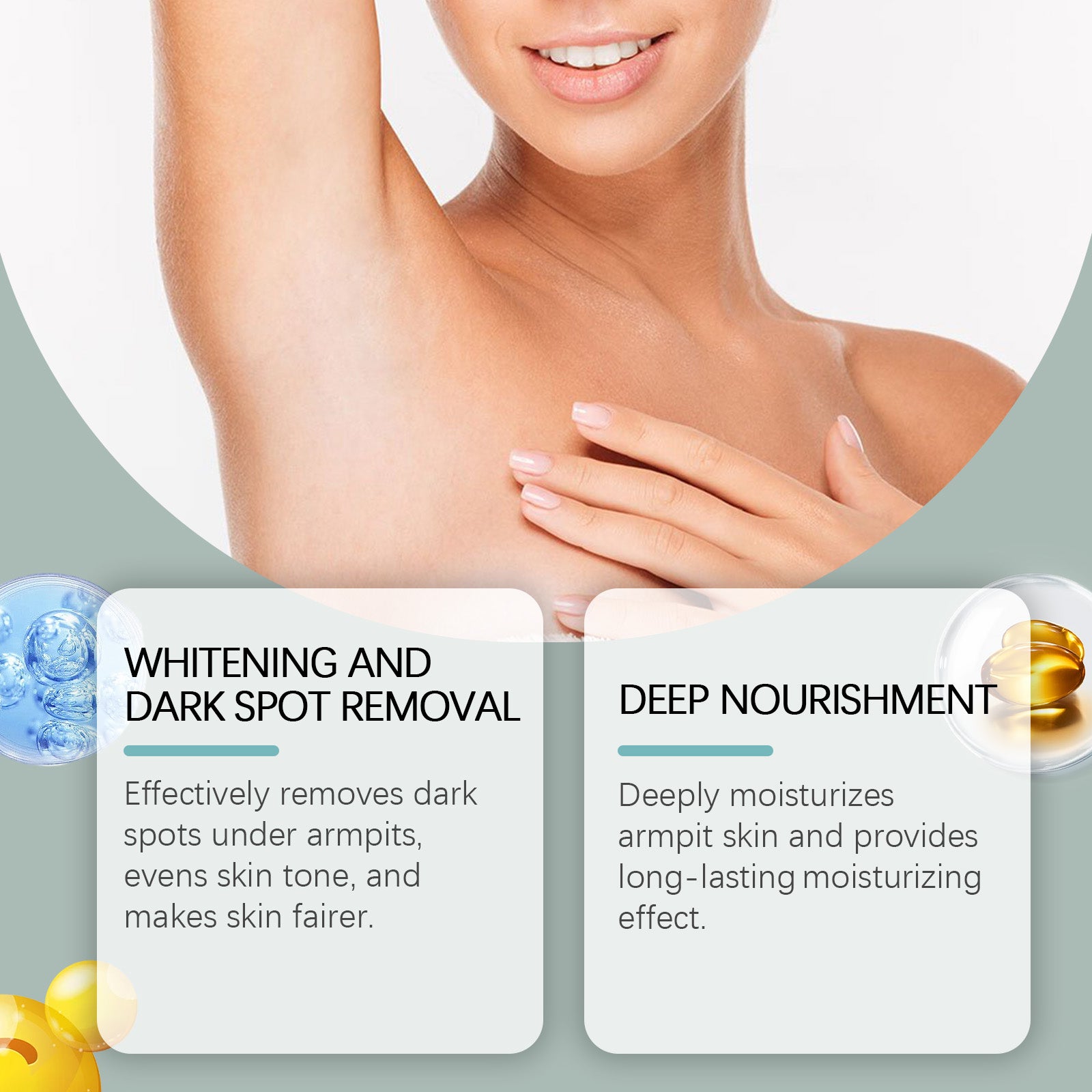 Hoygi Body Care Cream Brightens Skin Gently Cleans, Softens, Brightens Skin, Hydrates And Moisturizes Body Cream - 5 - CJ