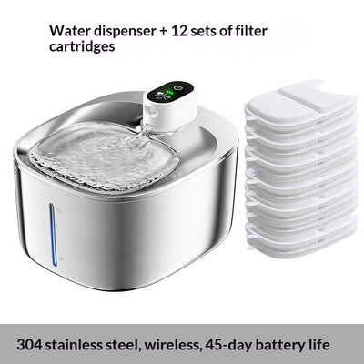 Wireless Smart Cat Water Fountain - 0 - CJ