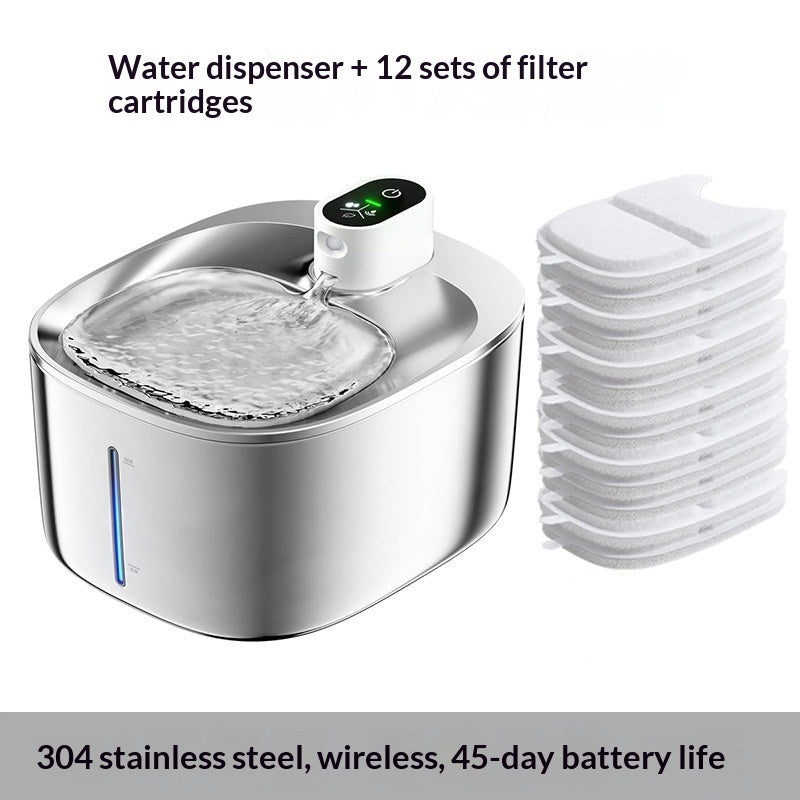 Wireless Smart Cat Water Fountain - 0 - CJ