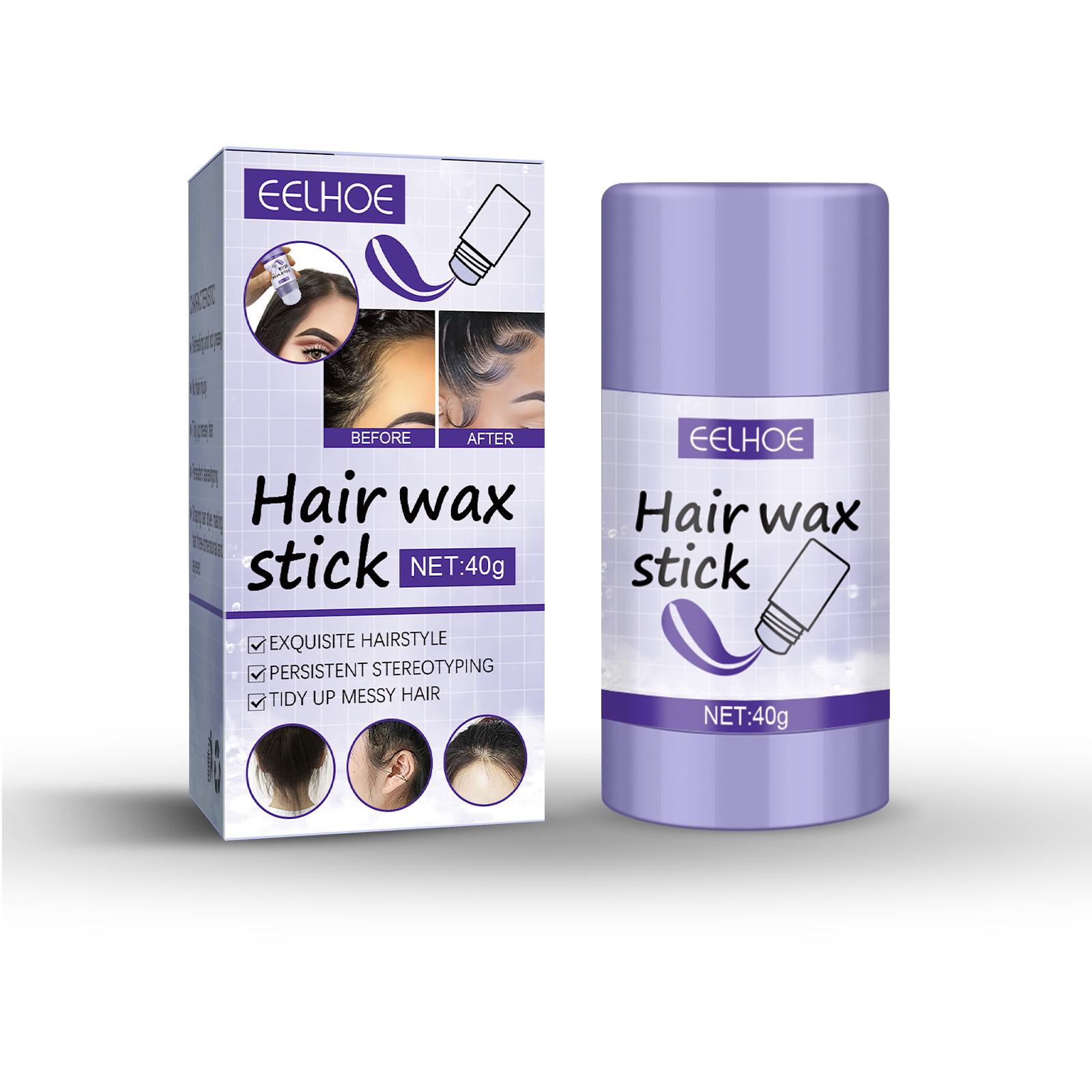 EELHOE Hair Wax Stick Broken Hair Polishing Hair Wax Stick Small Broken Hair Hair Finishing Broken Hair Styling Cream Haircare Gel Haircare - 5.0 - CJ