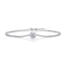 1Dawn Dew Beads Luxury Fashion Mossan Diamond Silver Jewelry Comparable To Natural Diamond Bracelet Prohibit TikTok sales - 5 - CJ