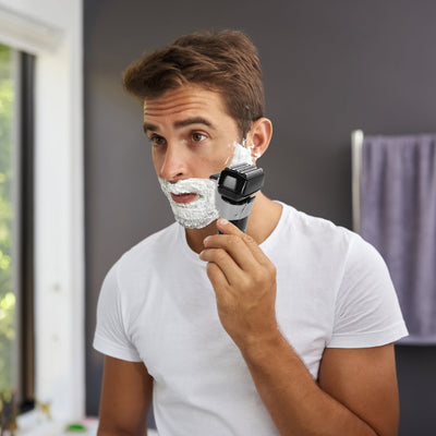 Electric Foil Face Shaver 5 - Blade Electric Razor For Men Wet & Dry Jawline Beard Trimmer Precision Sideburn Shavers IPX6 Waterproof With LED Display Cleaning Brushes - 5 - CJ