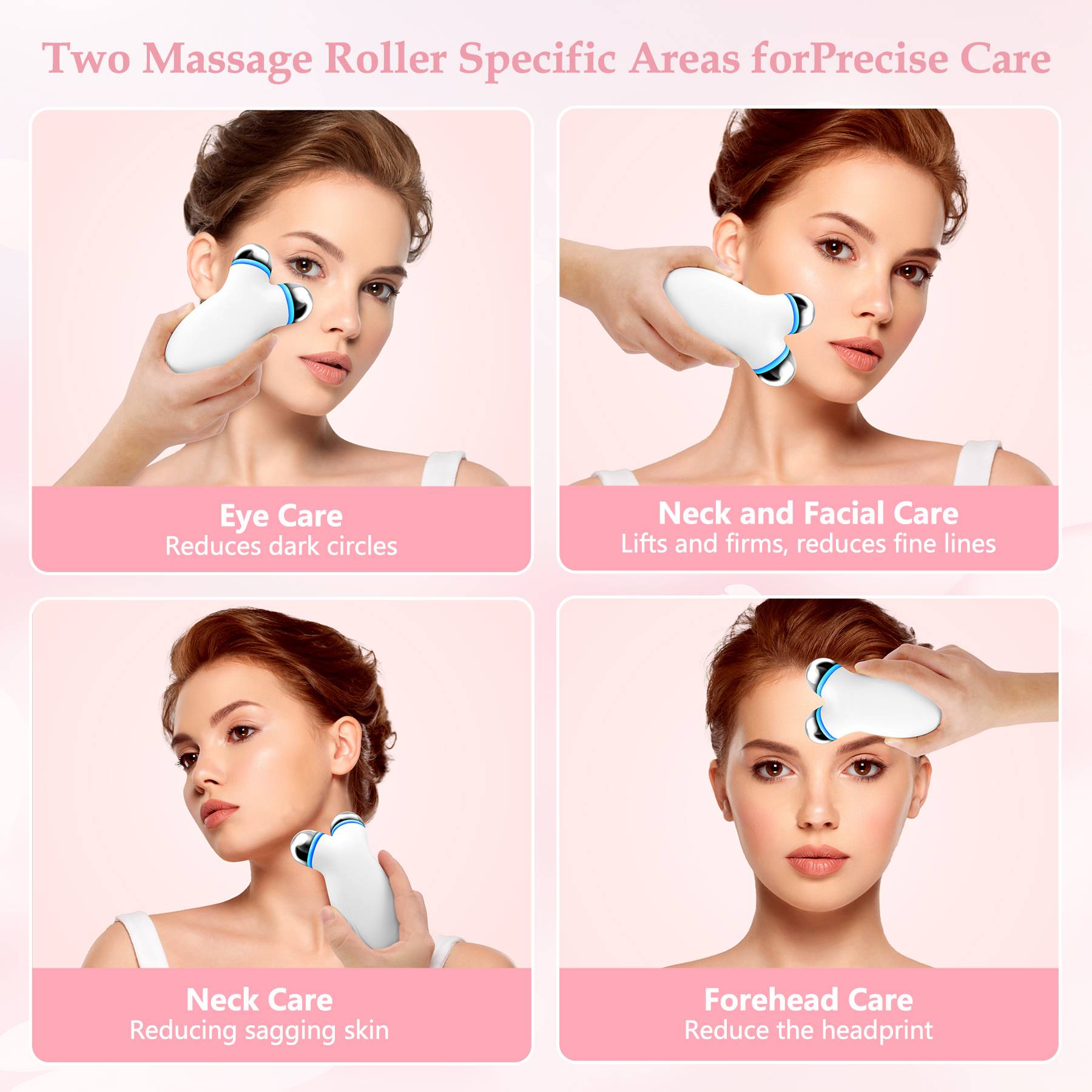 Anti Aging And Wrinkles Microcurrent Facial Device, Boost Skin Care Absorption - 5 - CJ