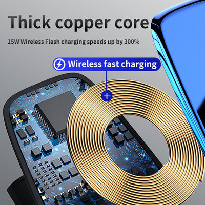 Fully Automatic Induction Car Wireless Charging Mobile Phone Holder - 0 - CJ