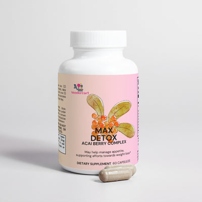 Max Detox Acai Berry Powerful Cleanse, Antioxidant Support - 5 - CJ
