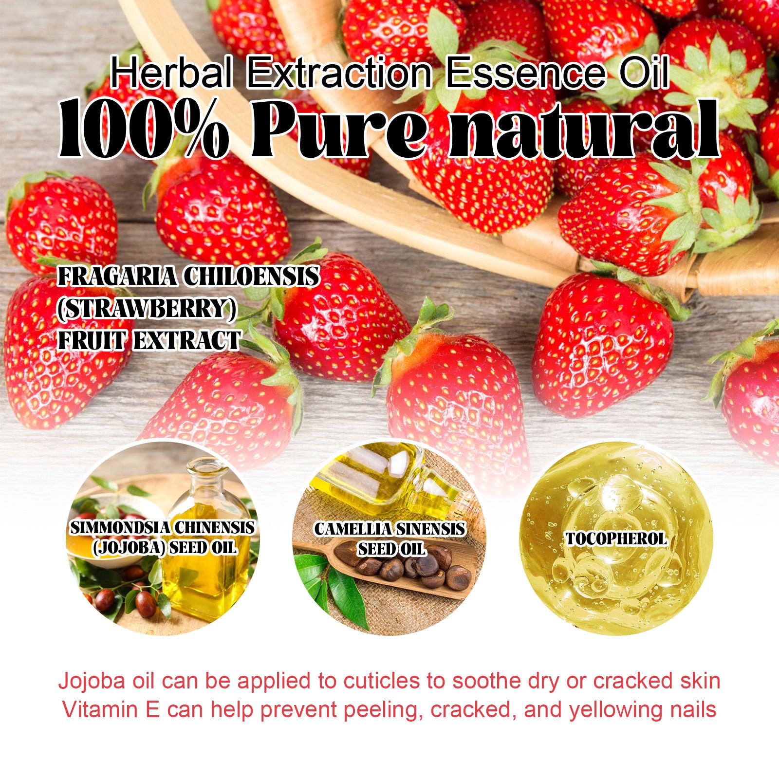 EELHOE Cuticle Oil, Manicure Bed Moisturizes And Brightens Nails Anti - Barb And Removes Dead Skin Fingeredge Oil - 5 - CJ