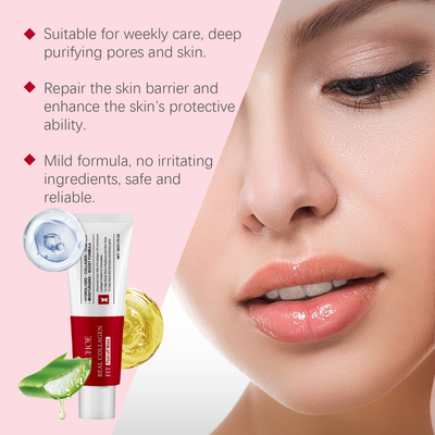 OUHOE Collagen Tearing Mask Nourishes, Moisturizes, Firming And Firming Collagen Mask For Tender Skin - 5 - CJ