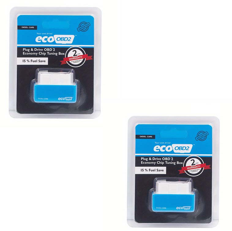 Plug And Play ECOOBD2 Gasoline Car Fuel Economy ECO OBD2 Driver - 0 - CJ - Blue 2pcs - CJQCGJQT00061 - Blue 2pcs