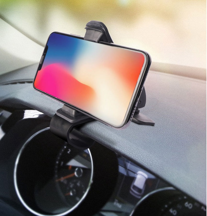 Car Phone Holder Universal Car Stand 360 Degree GPS Dashboard Gravity Phone Holder - 0 - CJ