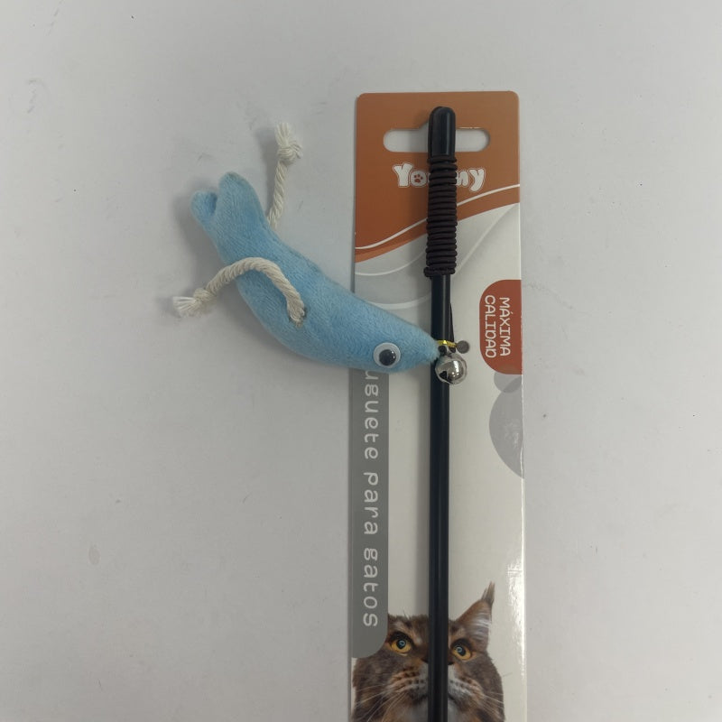 Grasshoppers Tease Cats Stick Poles - 5 - CJ