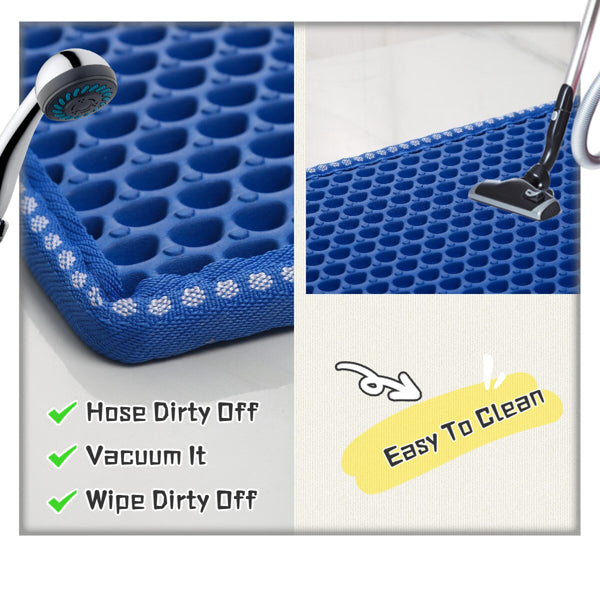 Double - layer Rice Cat Litter Mat - 5 - CJ