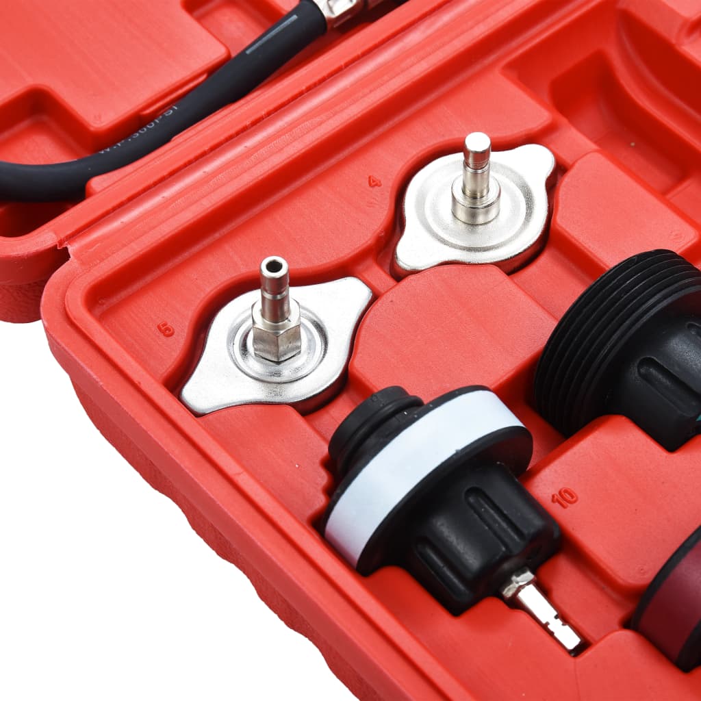 14 - piece pressure tester for cooling systems & radiator caps - 5 - CJ