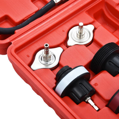 14 - piece pressure tester for cooling systems & radiator caps - 5 - CJ