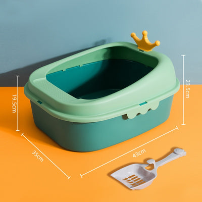 Crown Litter Box Oversized Full Semi - enclosed - 0 - CJ
