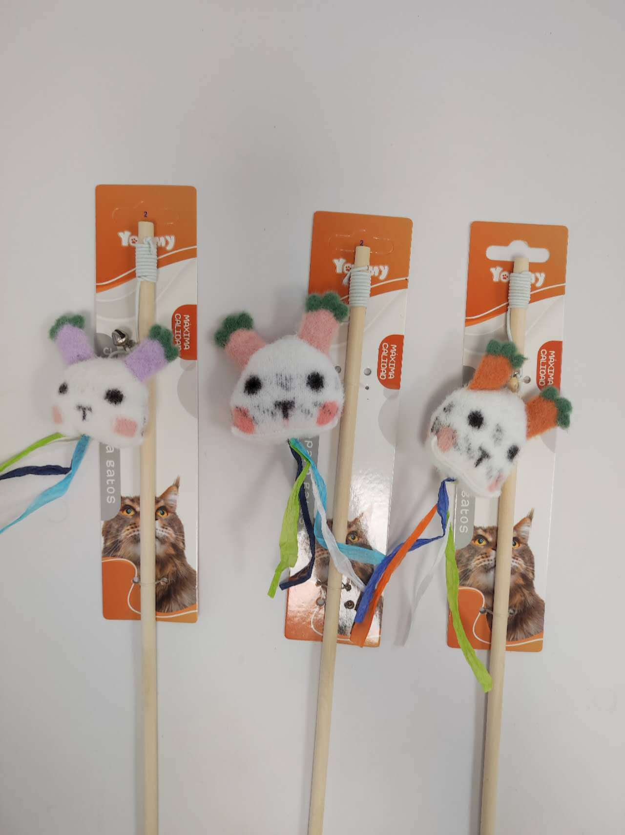 Sable Fawn Head Cat Toy