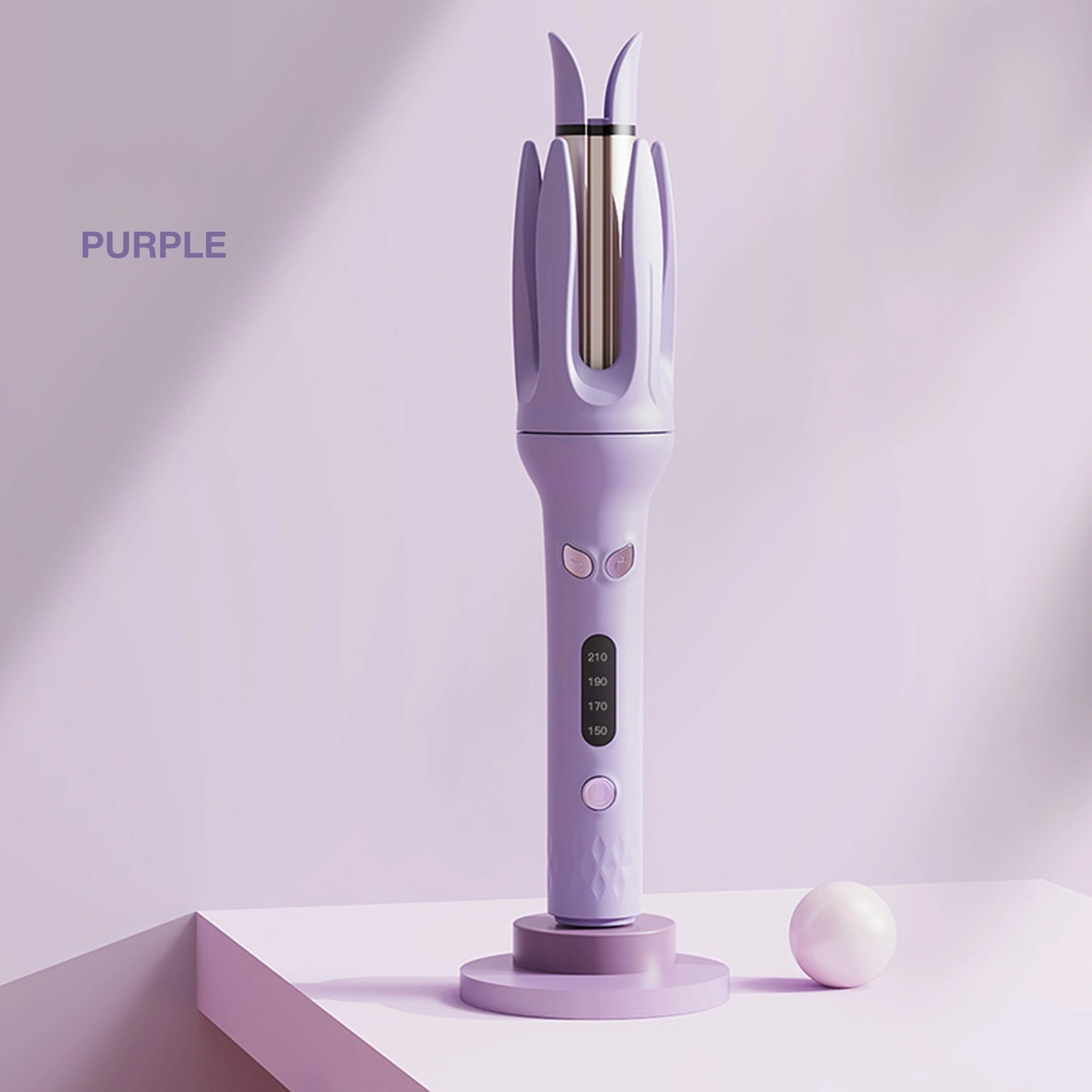 Automatic Hair Curler, 28mm Barrel, 4 Temperature Modes, Negative Ion Generator, Smart Timer And Sensor, Auto Off For Safety - 5 - CJ