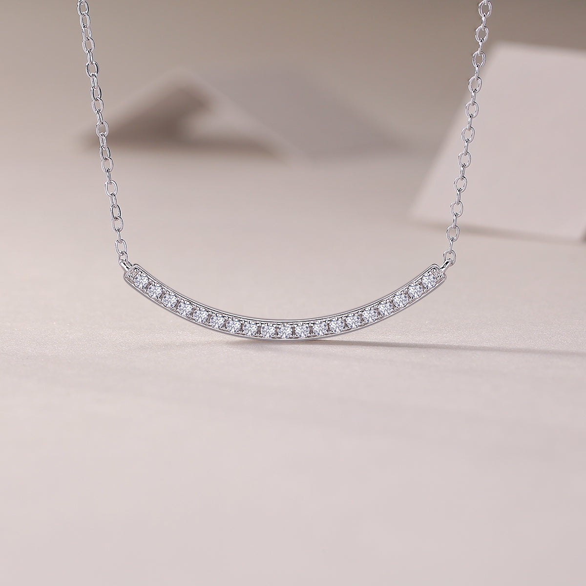 1Joy - A Fashionable And Luxurious Diamond Jewelry Pendant Set With Moissanite S925 Sterling Silver And Platinum Plating Prohibit TikTok sales - 5 - CJ