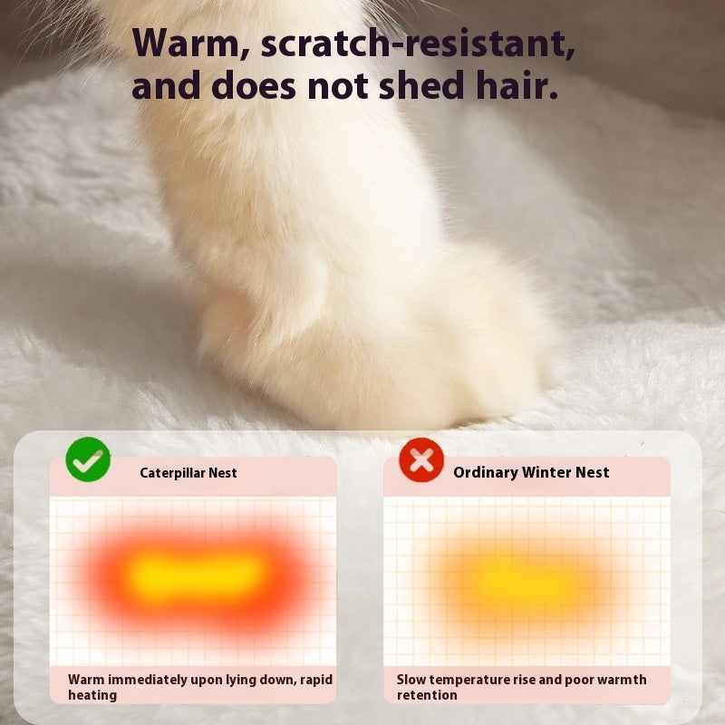 Winter Warm Closed Cat Nest - 0 - CJ