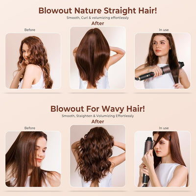 Hot - Air Brushes Thermal Brush 1.5 Inch Curling Iron Volumizing Brush - 5 - CJ